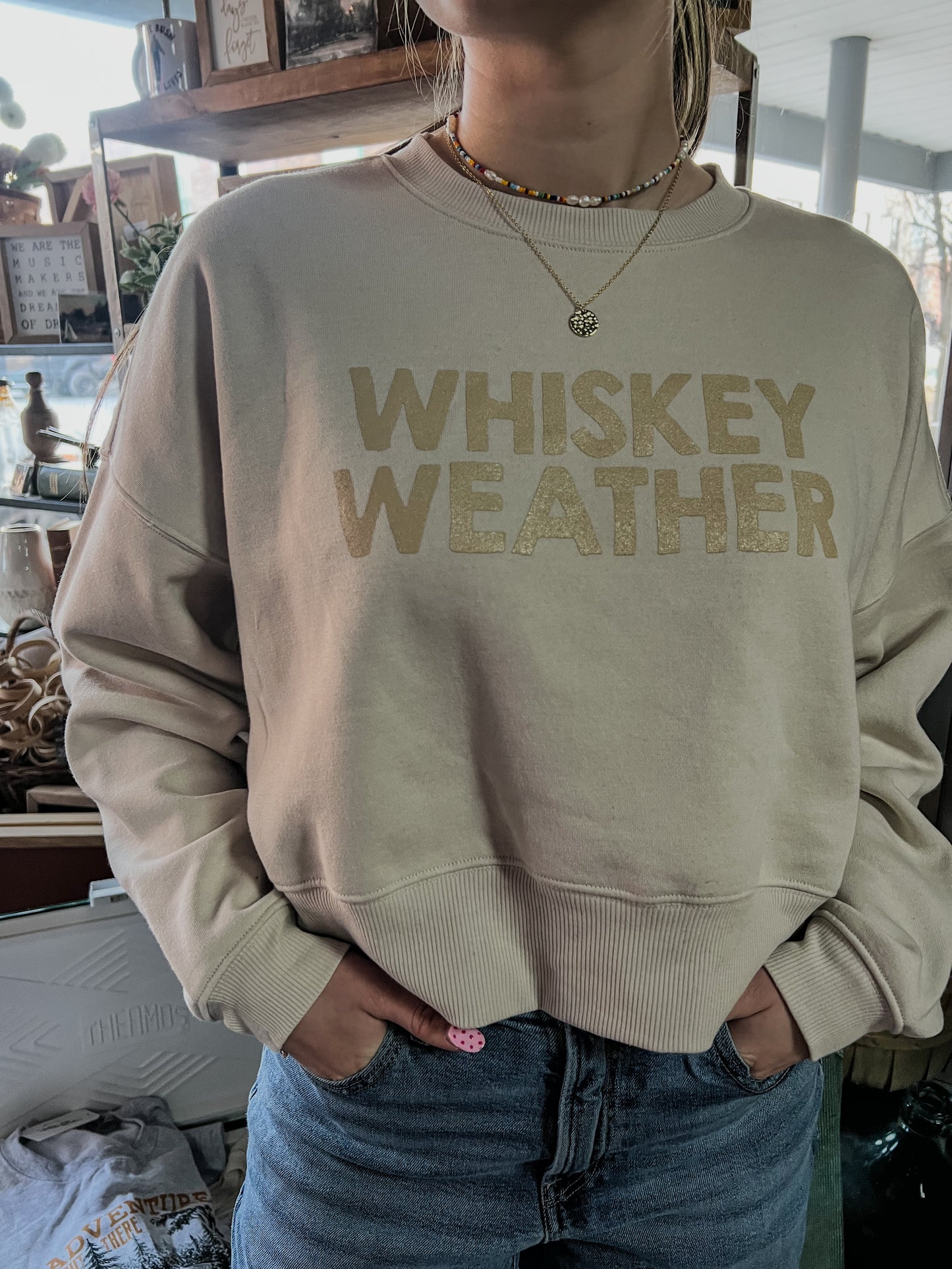WHISKEY WEATHER CREAM CREW