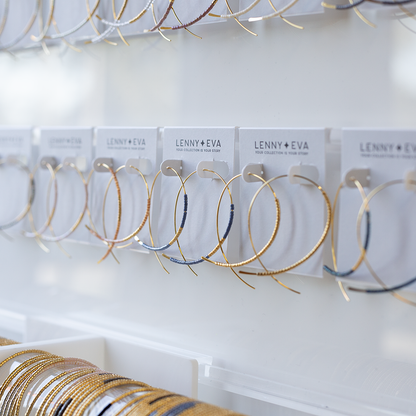 Lenny & Eva - Collection Pack - Norah Pack with Display: Bangle-Silver