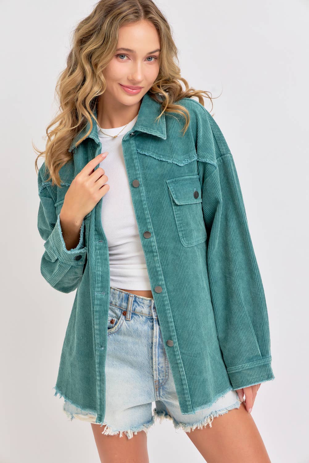 SHACKET MINERAL WASHED CORDUROY