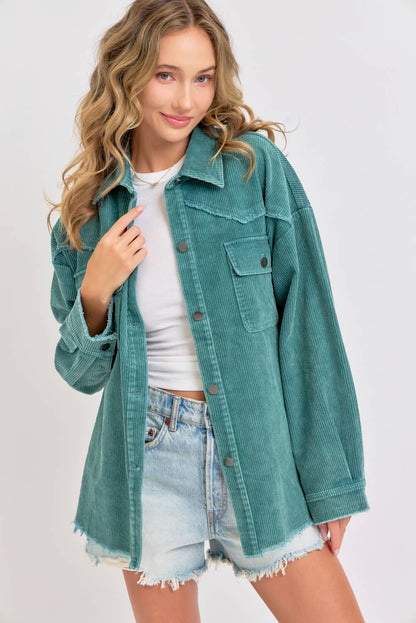 SHACKET MINERAL WASHED CORDUROY