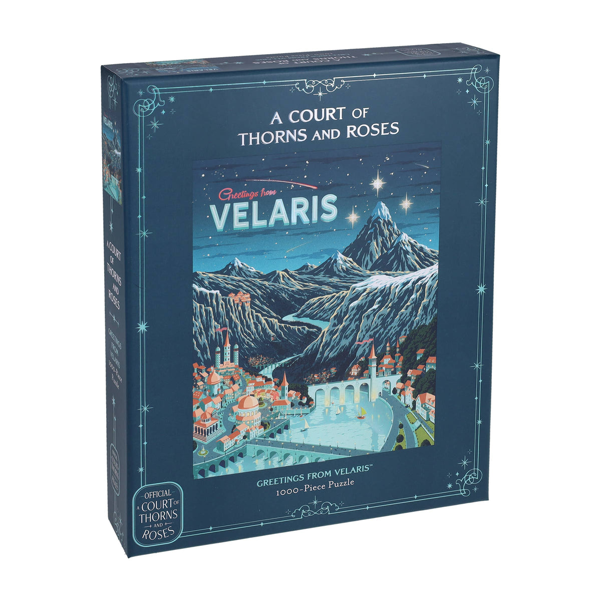 Chronicle Books - A Court of Thorns and Roses: Official Greetings from Velaris 1000-Piece Puzzle