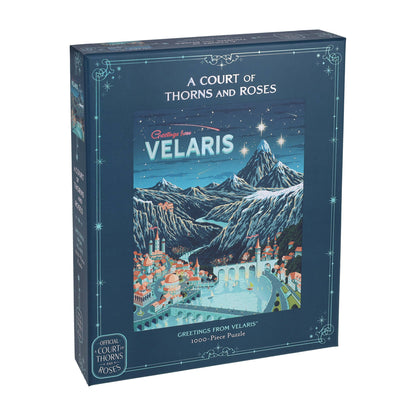 Chronicle Books - A Court of Thorns and Roses: Official Greetings from Velaris 1000-Piece Puzzle