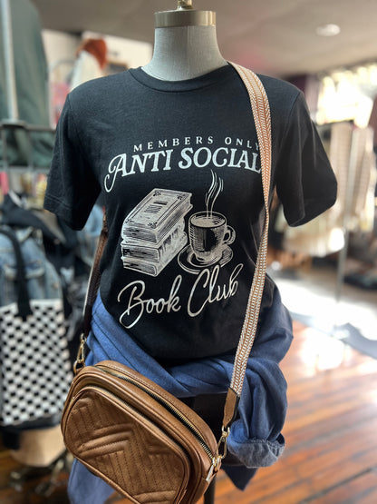 ANTI SOCIAL BOOK CLUB TEE