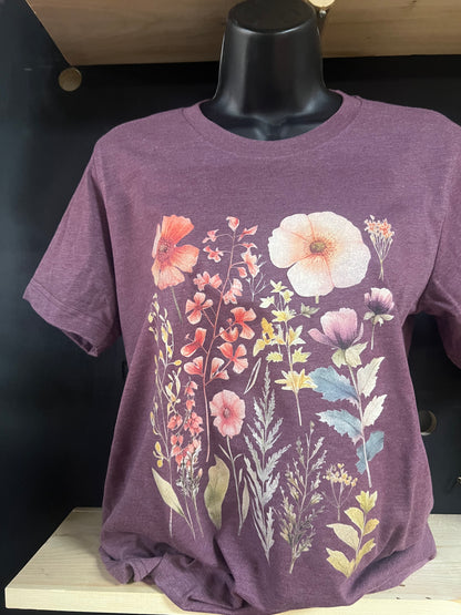 PRESSED FLOWER TEE