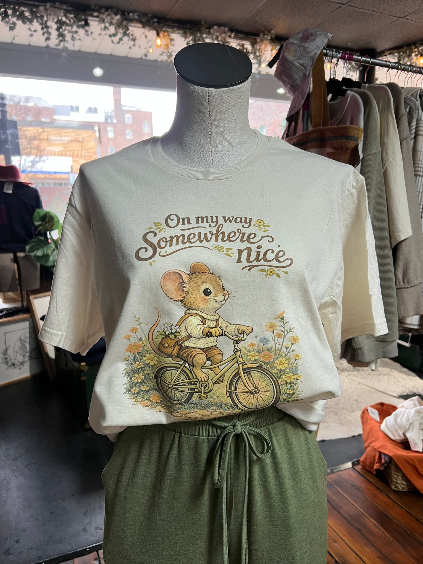 ON MY WAY SOMEWHERE NICER