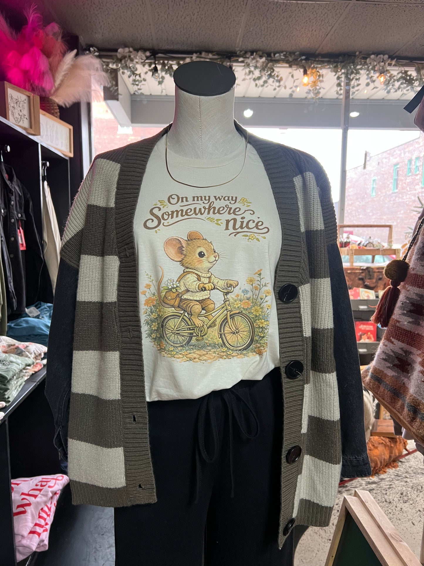 ON MY WAY SOMEWHERE NICER