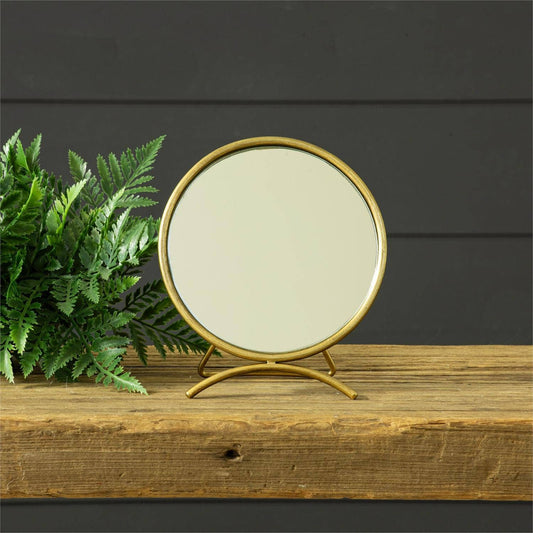 Gold Tabletop Mirror (PC)