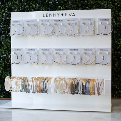 Lenny & Eva - Collection Pack - Norah Pack with Display: Earring-Graphite