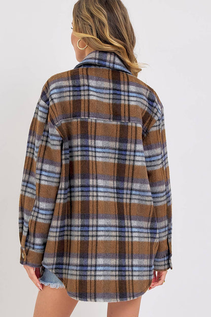 PLAID SHACKET