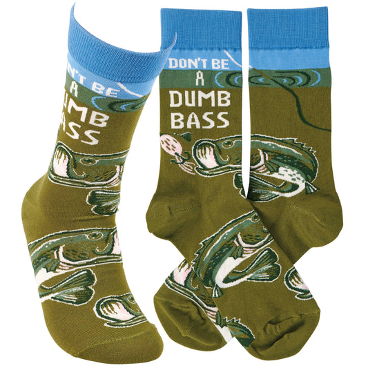 DON'T BE A DUMB BASS SOCKS