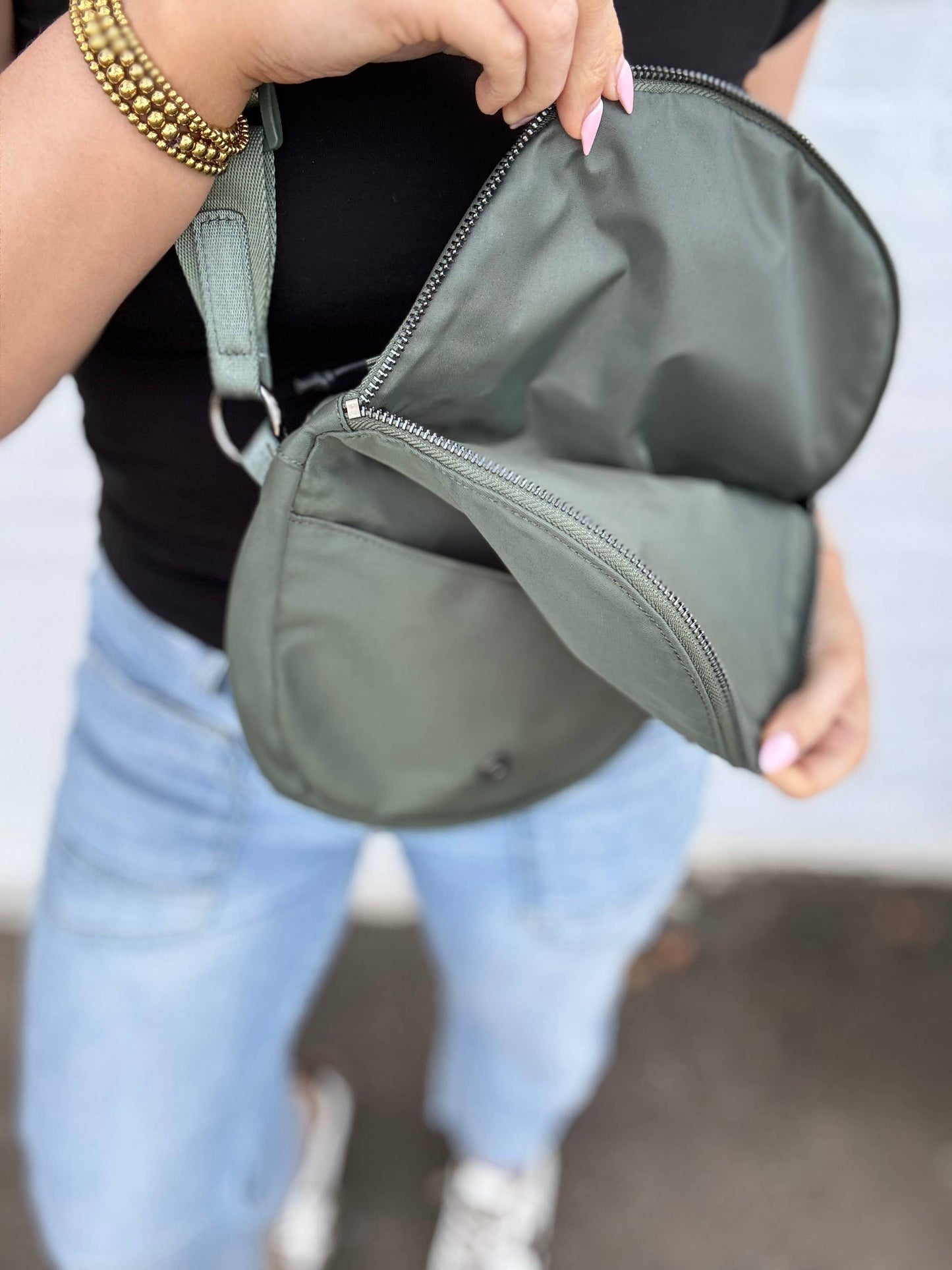SAVVY NYLON BUM BAG