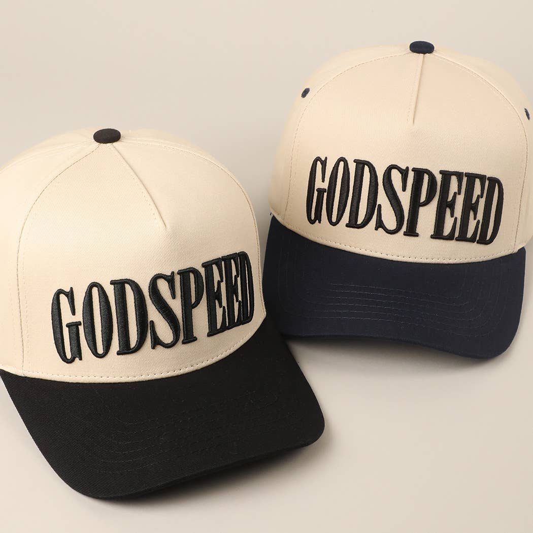 GODSPEED Two-Tone Embroidered Trucker Ha