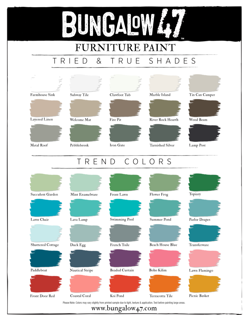 Bungalow 47 Furniture Paint - Layered Linen chalk and clay Furniture Paint: 8 oz.