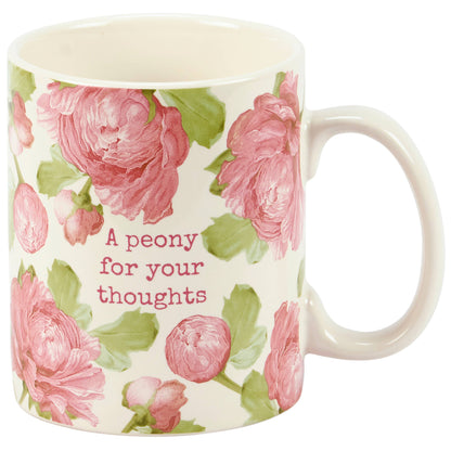 PEONY FOR YOUR THOUGHTS MUG