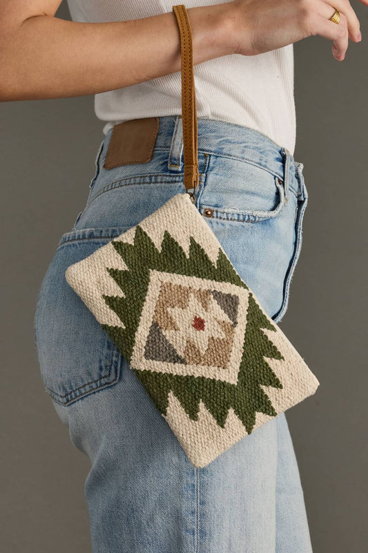 CREAM, GREEN & TAN WESTERN