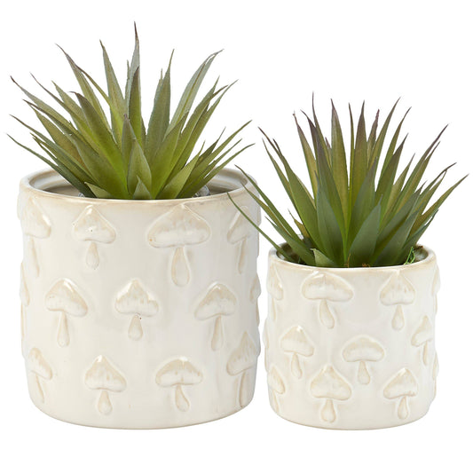 Primitives by Kathy - Mushrooms Planter Set