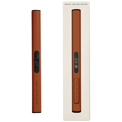 Sweet Water Decor - Burnt Orange Rechargeable Electric Lighter -Home Decor