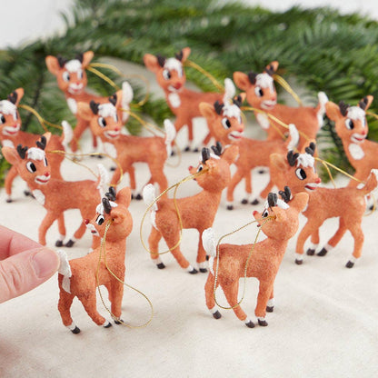 Factory Direct Craft - Rudolph Reindeer Christmas Holiday Ornament