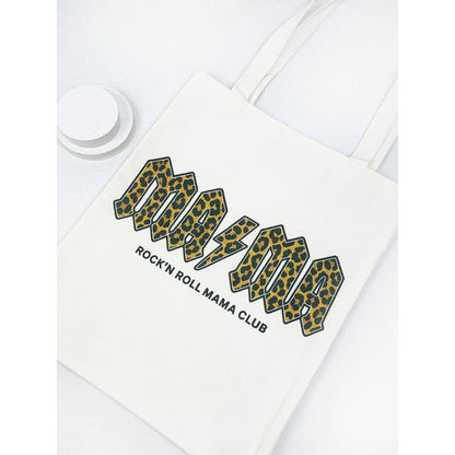 Love and Repeat - Reusable MAMA Graphic Cotton Bags: OATMEAL / ONE(6)