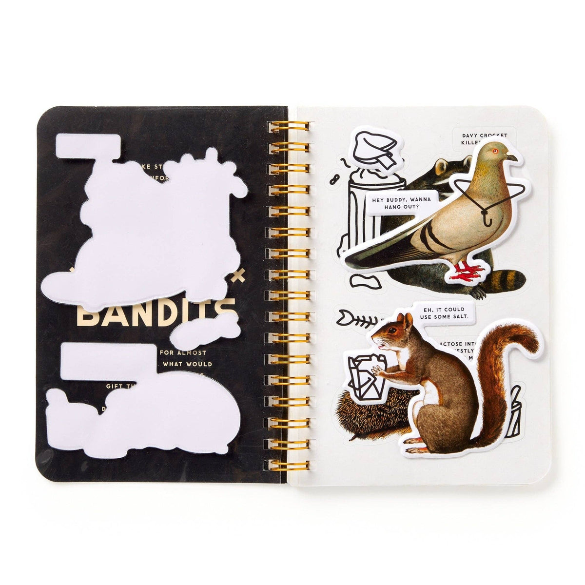Chronicle Books - Brass Monkey Trash Bandits Sticker Book