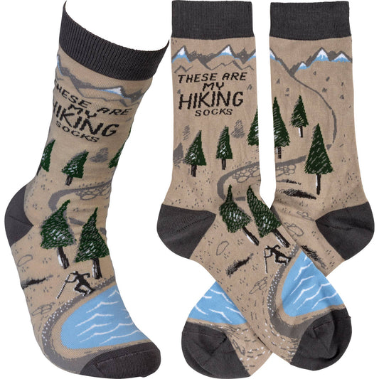 THESE ARE MY HIKING SOCKS