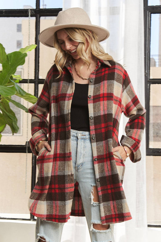 CLASSIC FLANNEL SHACKET