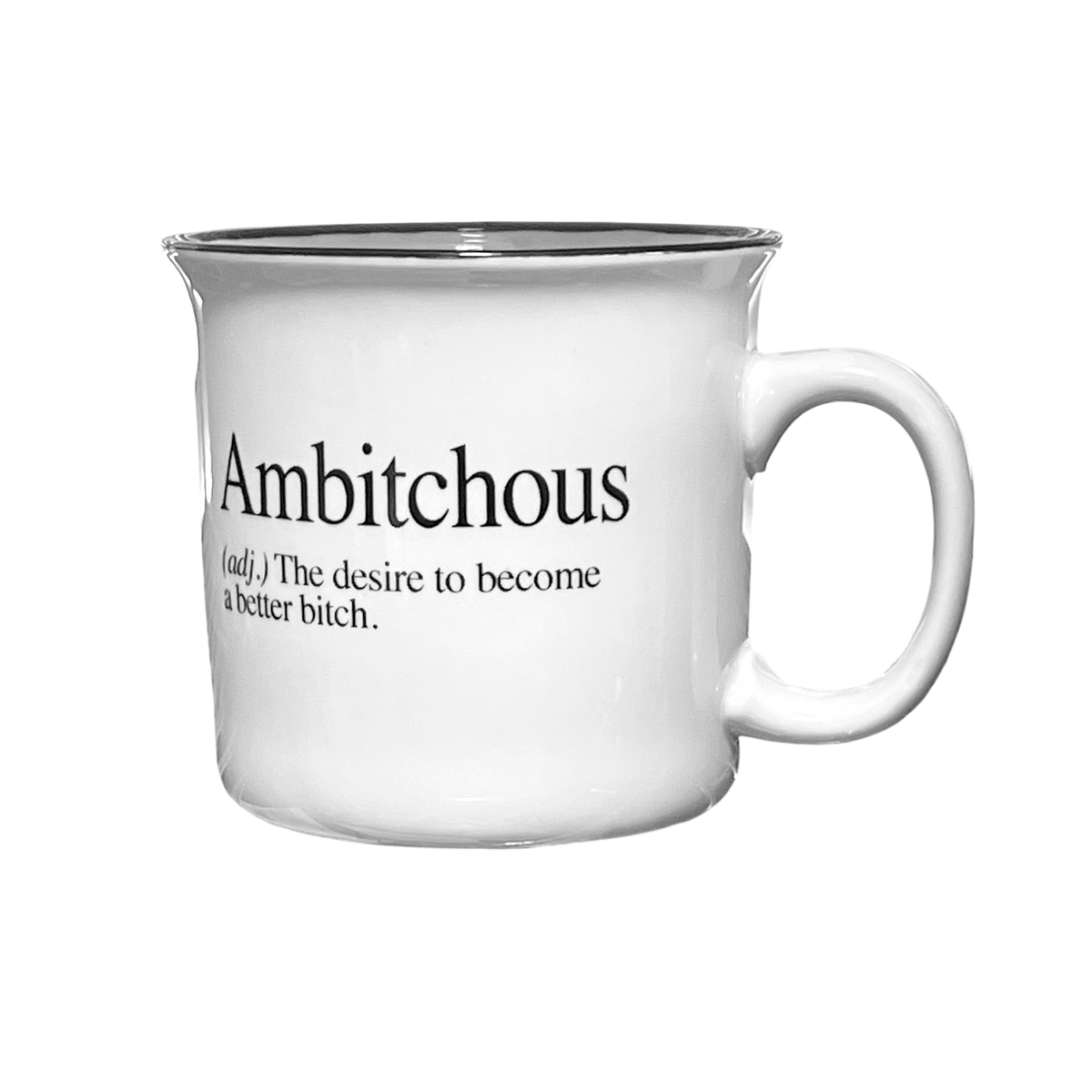 Funny Coffee Mug | “Ambitichous” Mug | Gift Mug 