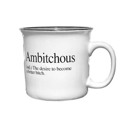 Funny Coffee Mug | “Ambitichous” Mug | Gift Mug 