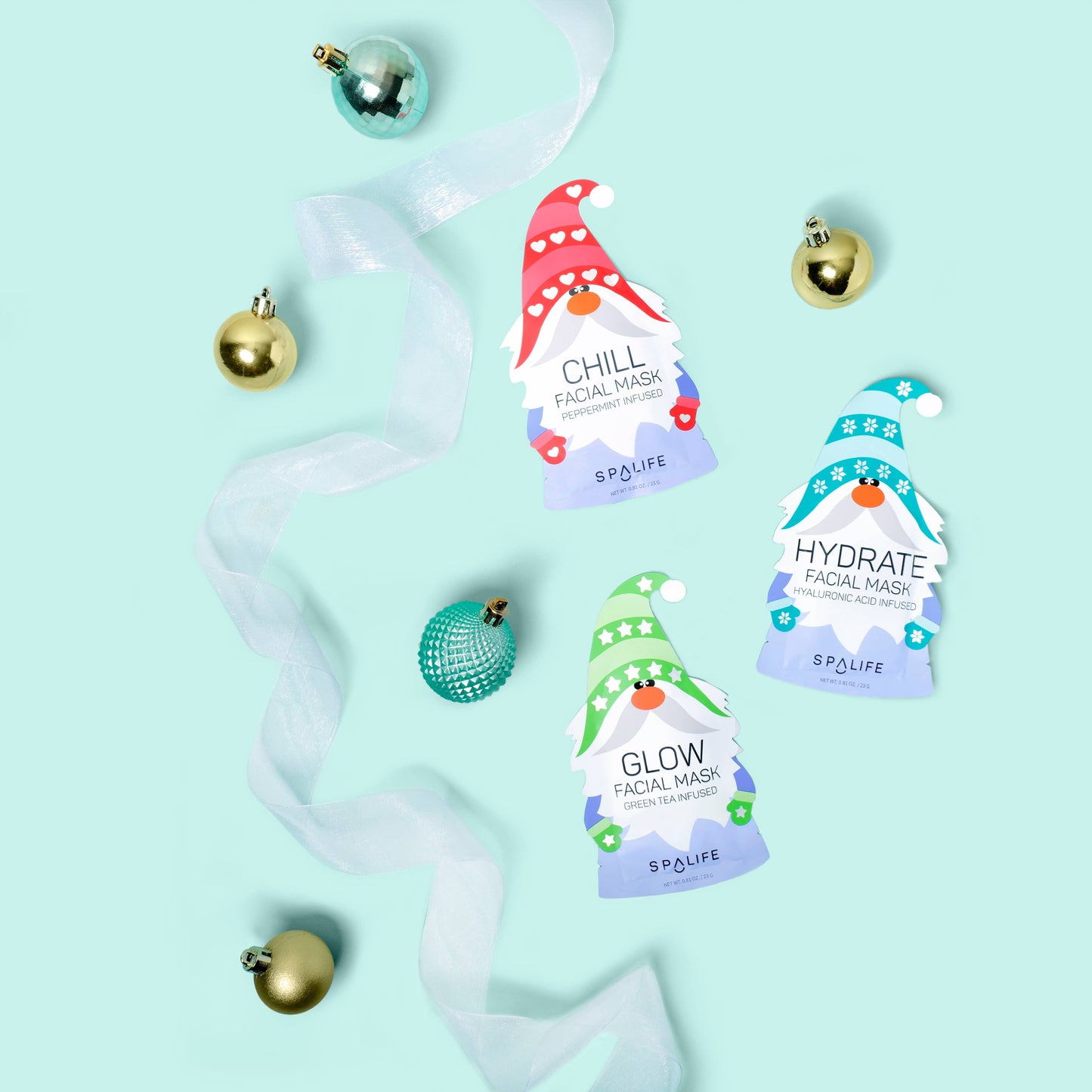 My Spa Life - Holiday Gnomes Facial Mask Bundle