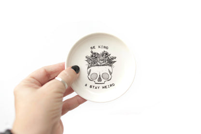 BE KIND SKULL TRAY