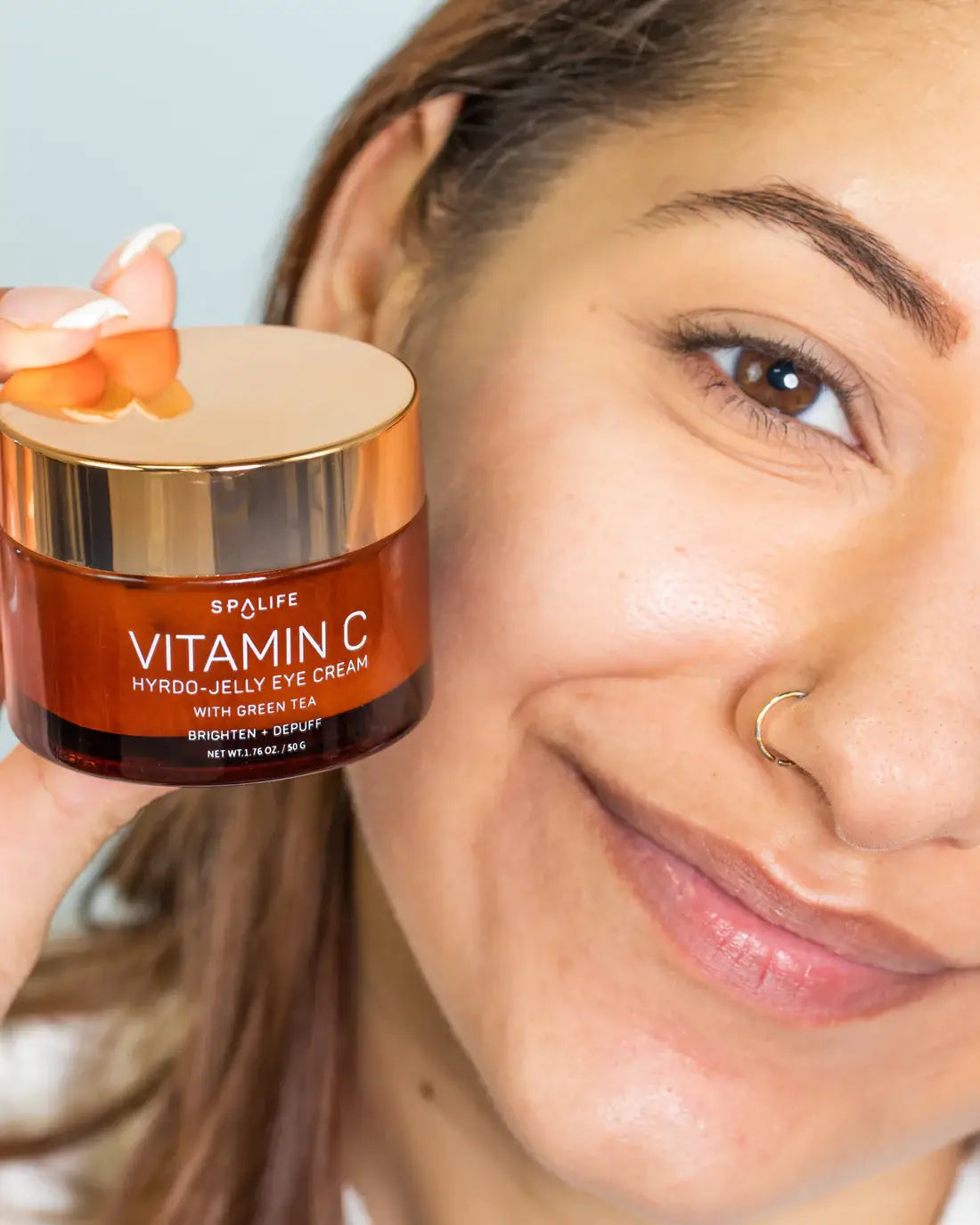 My Spa Life - Brighten + Depuff Vitamin C hydro-Jelly Eye Cream - 1.76 oz