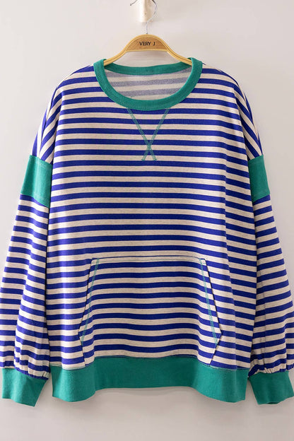 Colorblock Stripe Top