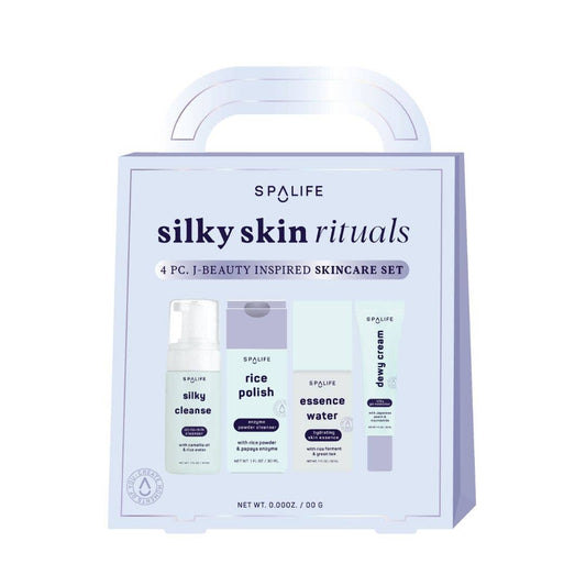 Silky Skin Rituals – 4pc J-Beauty Inspired Skincare Holiday Gift Set