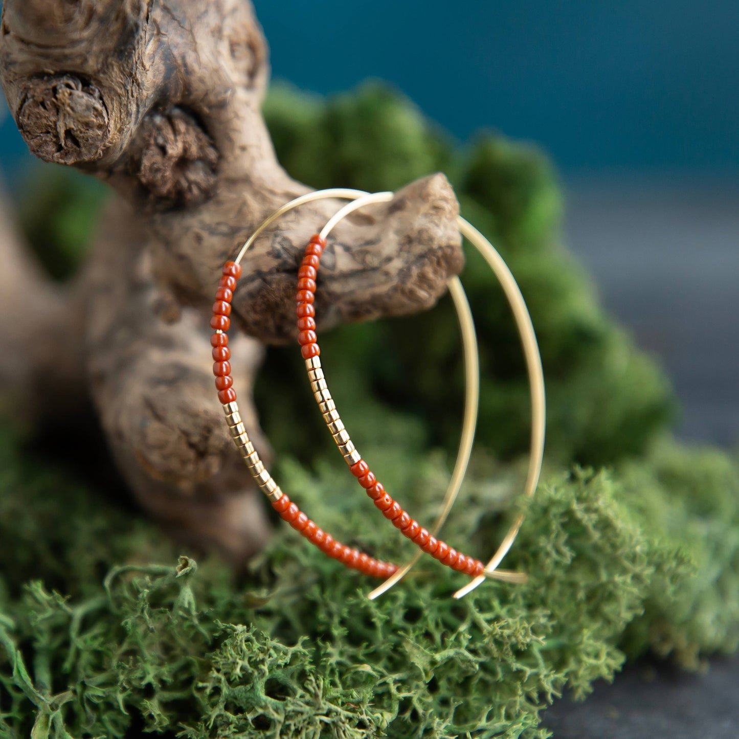 NORAH EARRINGS - TERRACOTTA