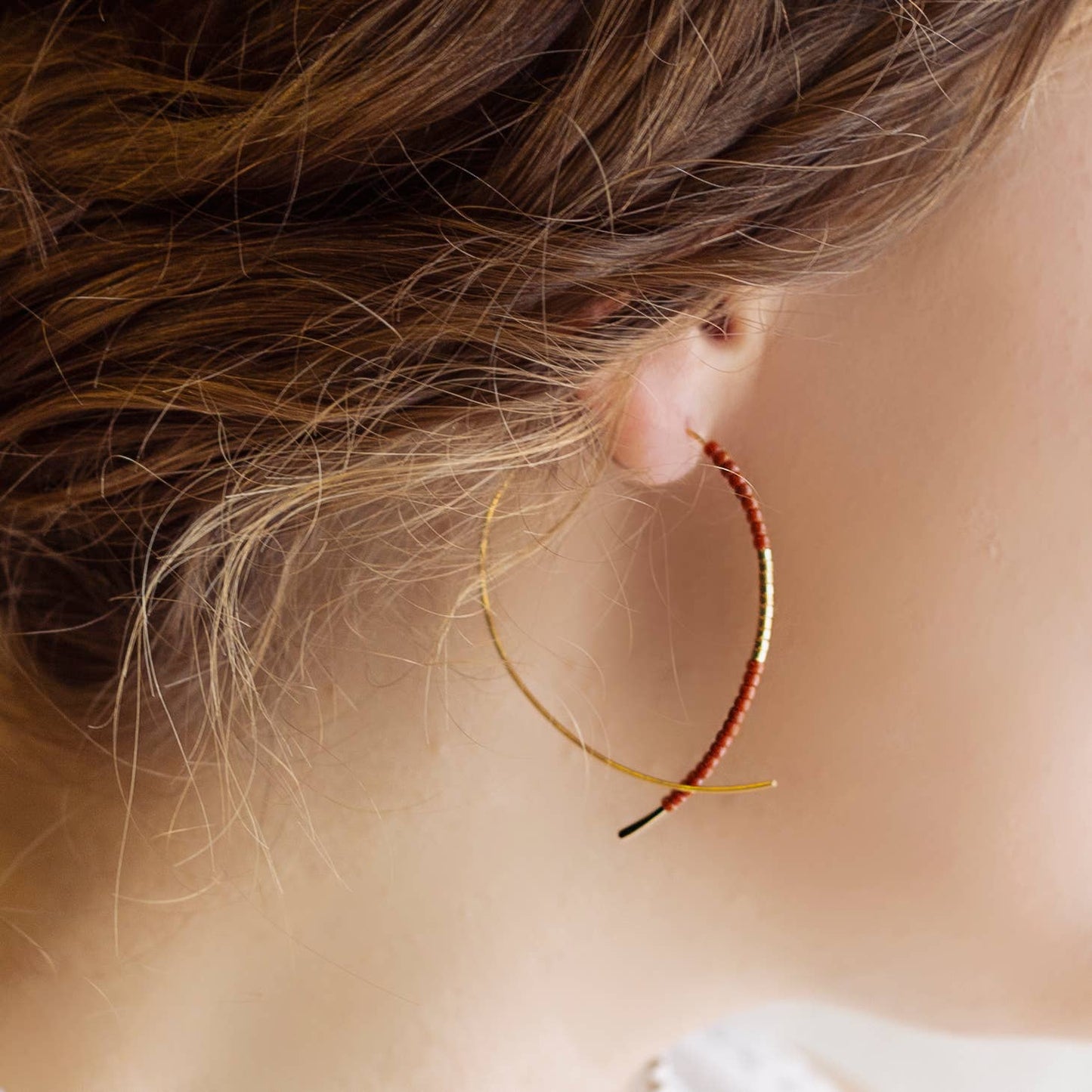 NORAH EARRINGS - TERRACOTTA