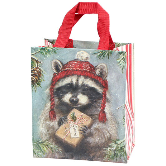 WINTER RACOON TOTE
