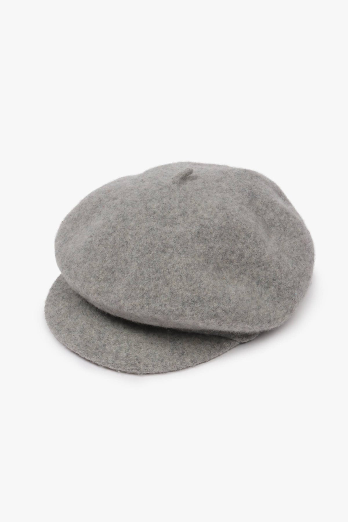 David And Young - Wool woven Cabbie Fall Winter Hats: Camel