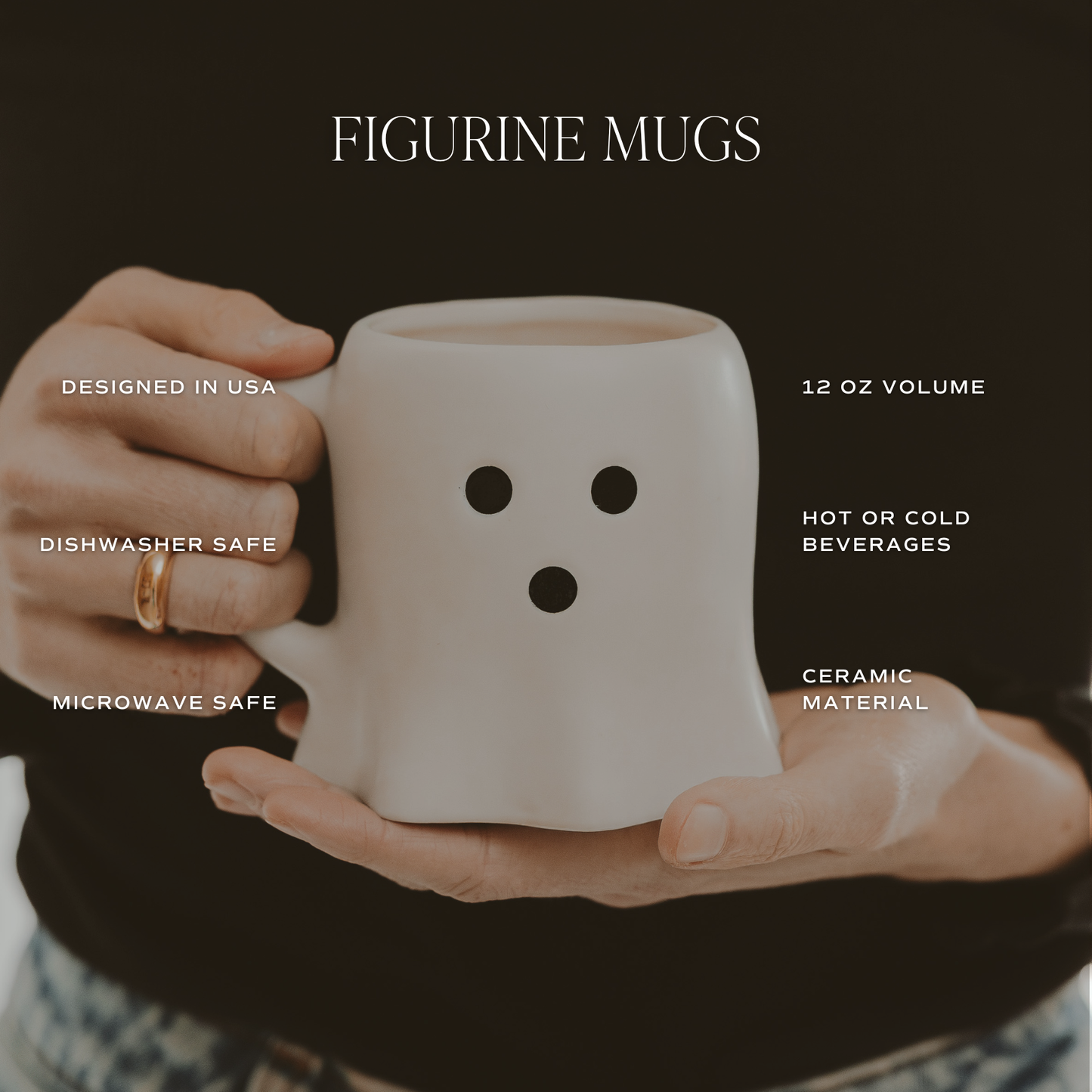 GHOST COFFEE MUG