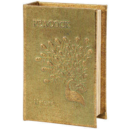 PEACOCK BOOK BOX
