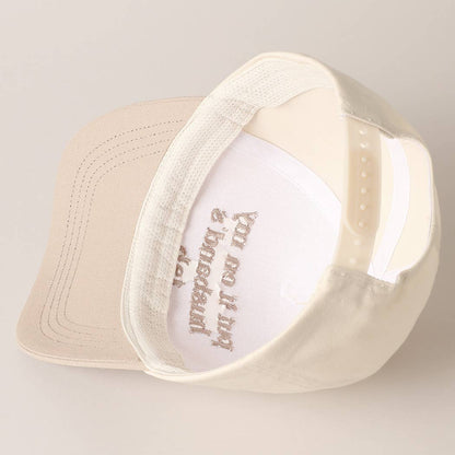 PUT IT ON MY HUSBAND'S TAB EMBROIDERY CAP