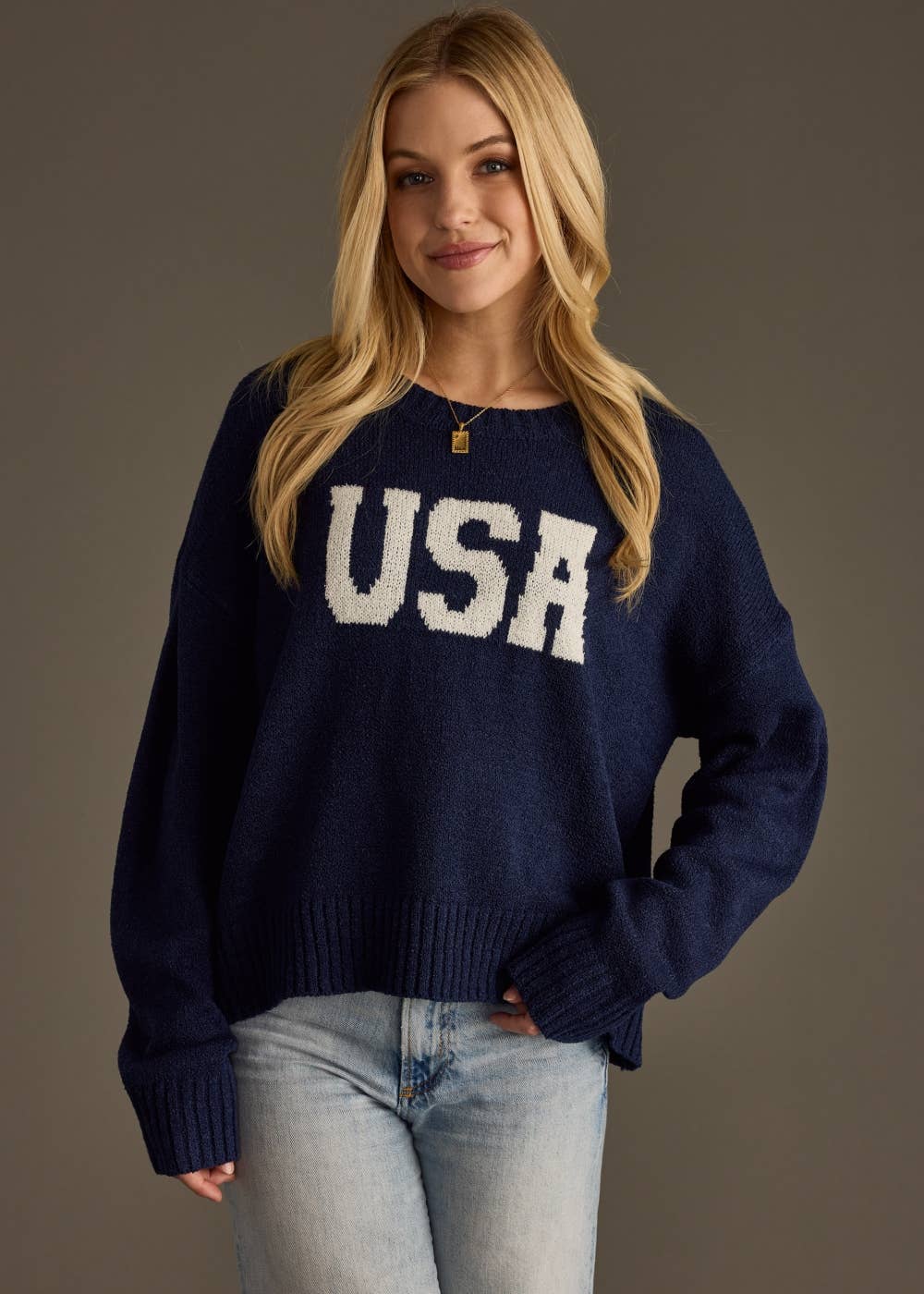 USA SUMMER LIGHTWEIGHT SWEATER