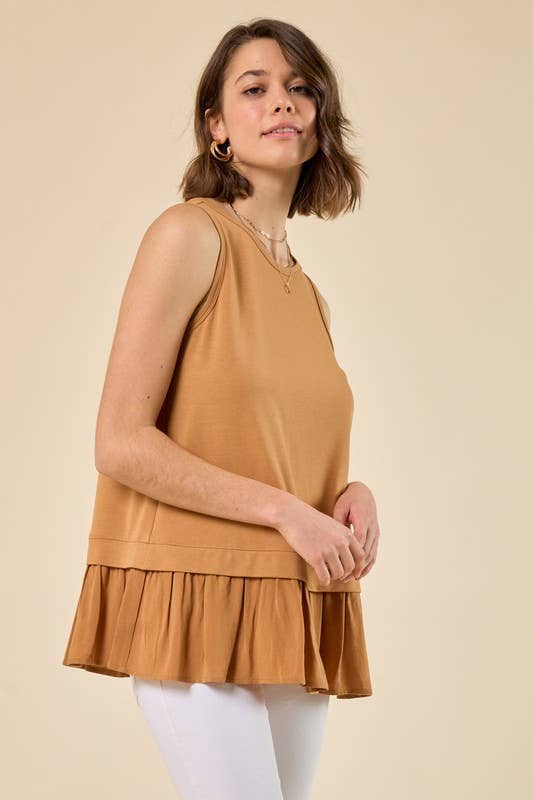 TOFFEE TWIST FRONT BURN OUT TOP