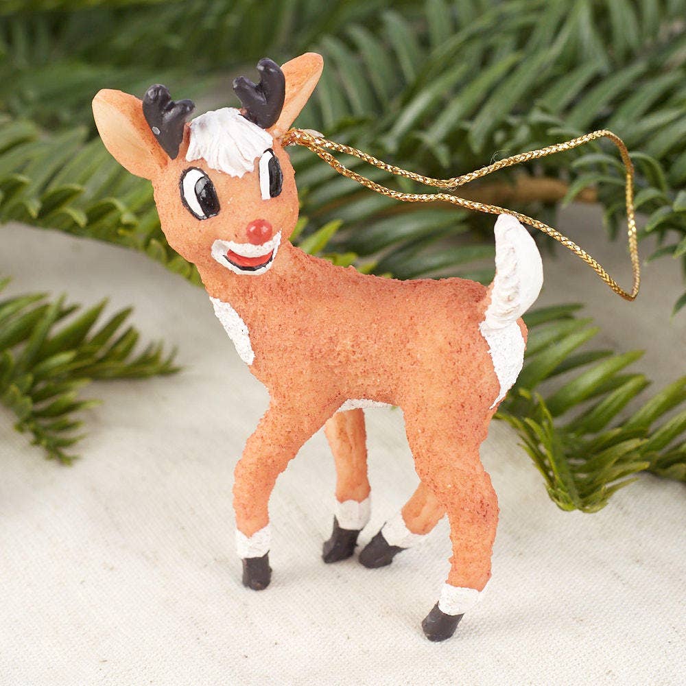 Factory Direct Craft - Rudolph Reindeer Christmas Holiday Ornament