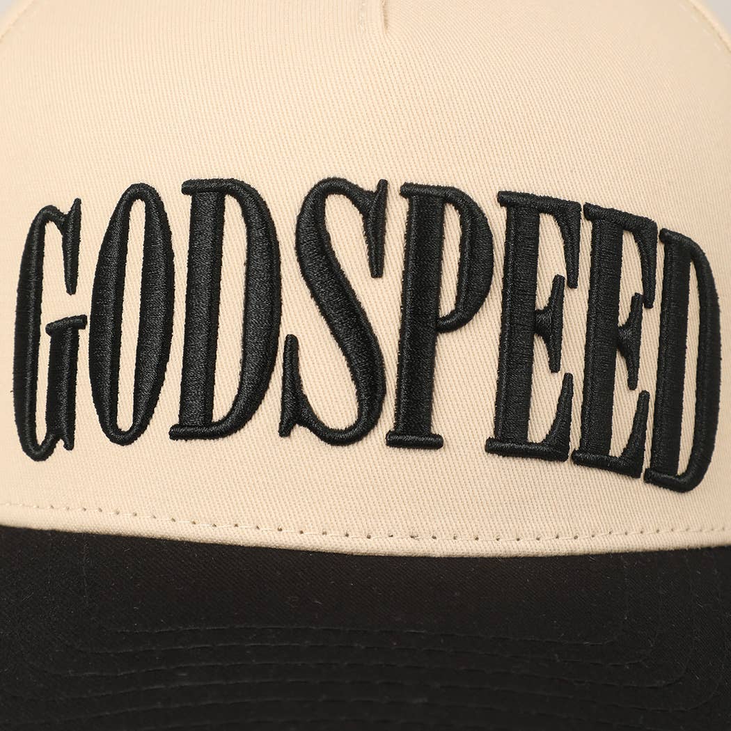 GODSPEED Two-Tone Embroidered Trucker Ha