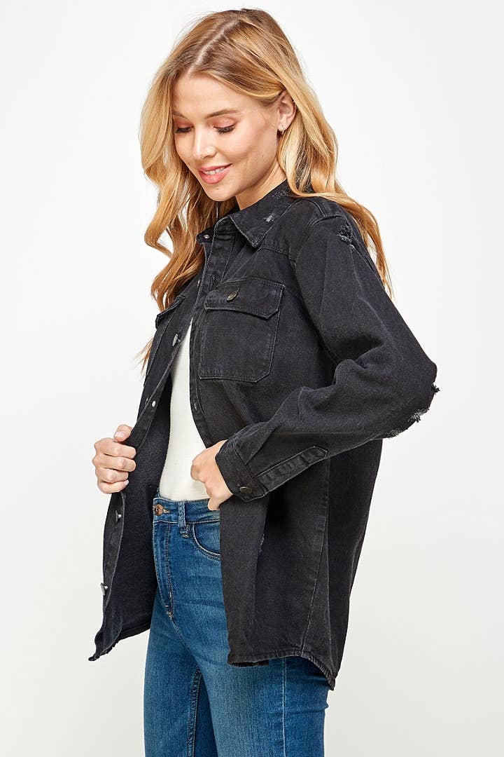 WOMEN'S DENIM SHIRT