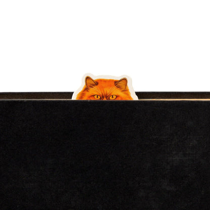 Chronicle Books - Brass Monkey Moody Cats Magnetic Bookmark Set