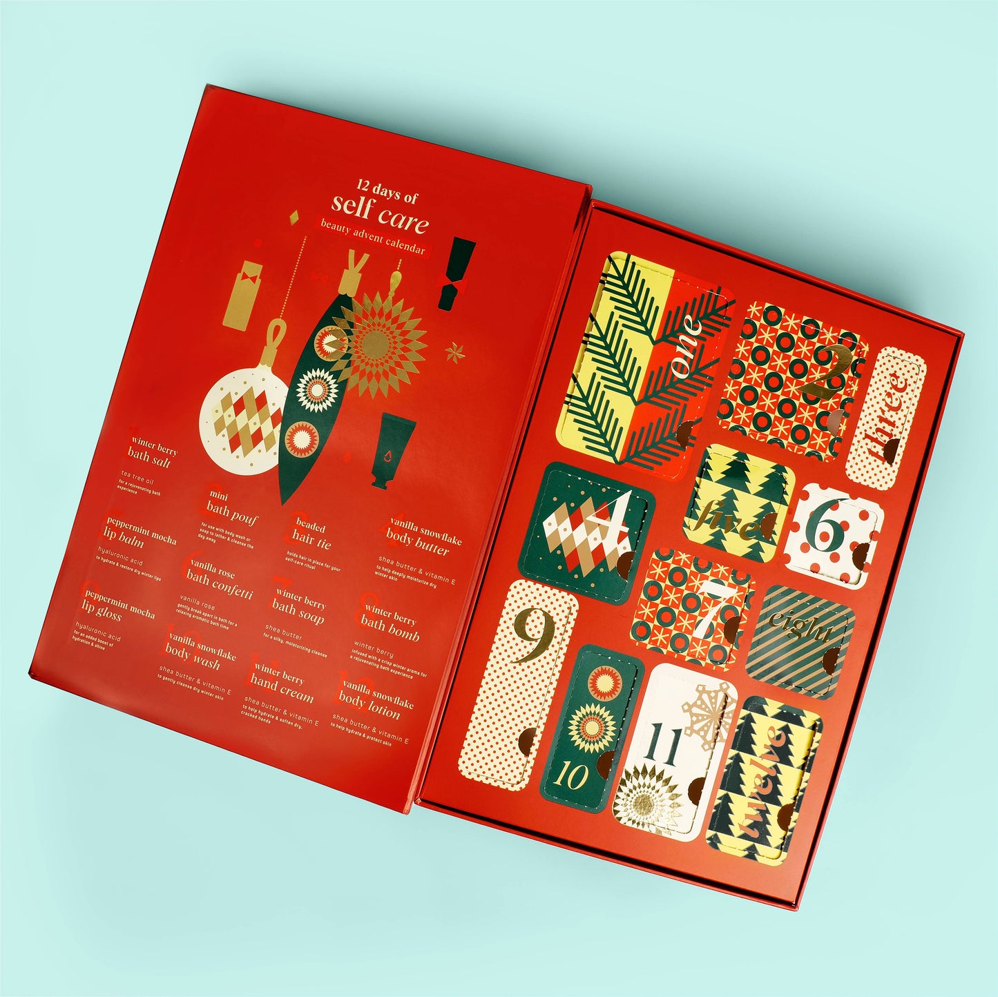 12 DAYS SELF-CARE BEAUTY ADVENT CALENDAR