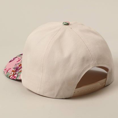 HOWDY DARLIN' EMBROIDERY PATCH FLORAK TWO-TONE HAT