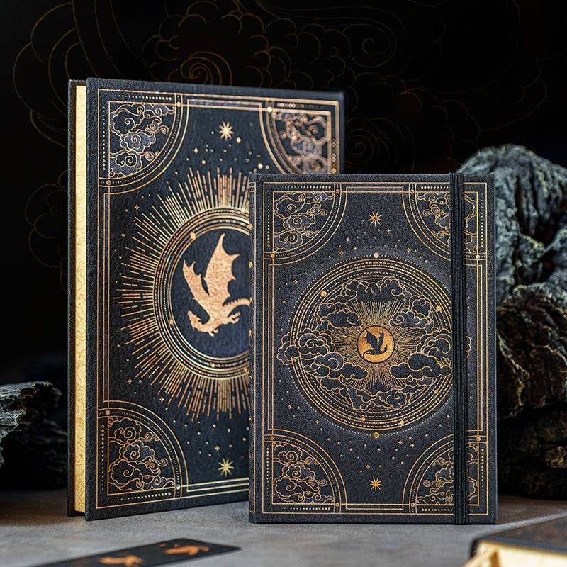 Chronicle Books - Paperblanks Shadows of Navarre Hardcover (Fourth Wing): Midi / Lined