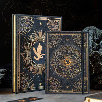 Chronicle Books - Paperblanks Shadows of Navarre Hardcover (Fourth Wing): Midi / Lined